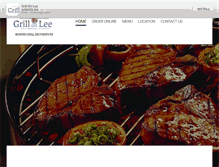 Tablet Screenshot of grillonlee.com